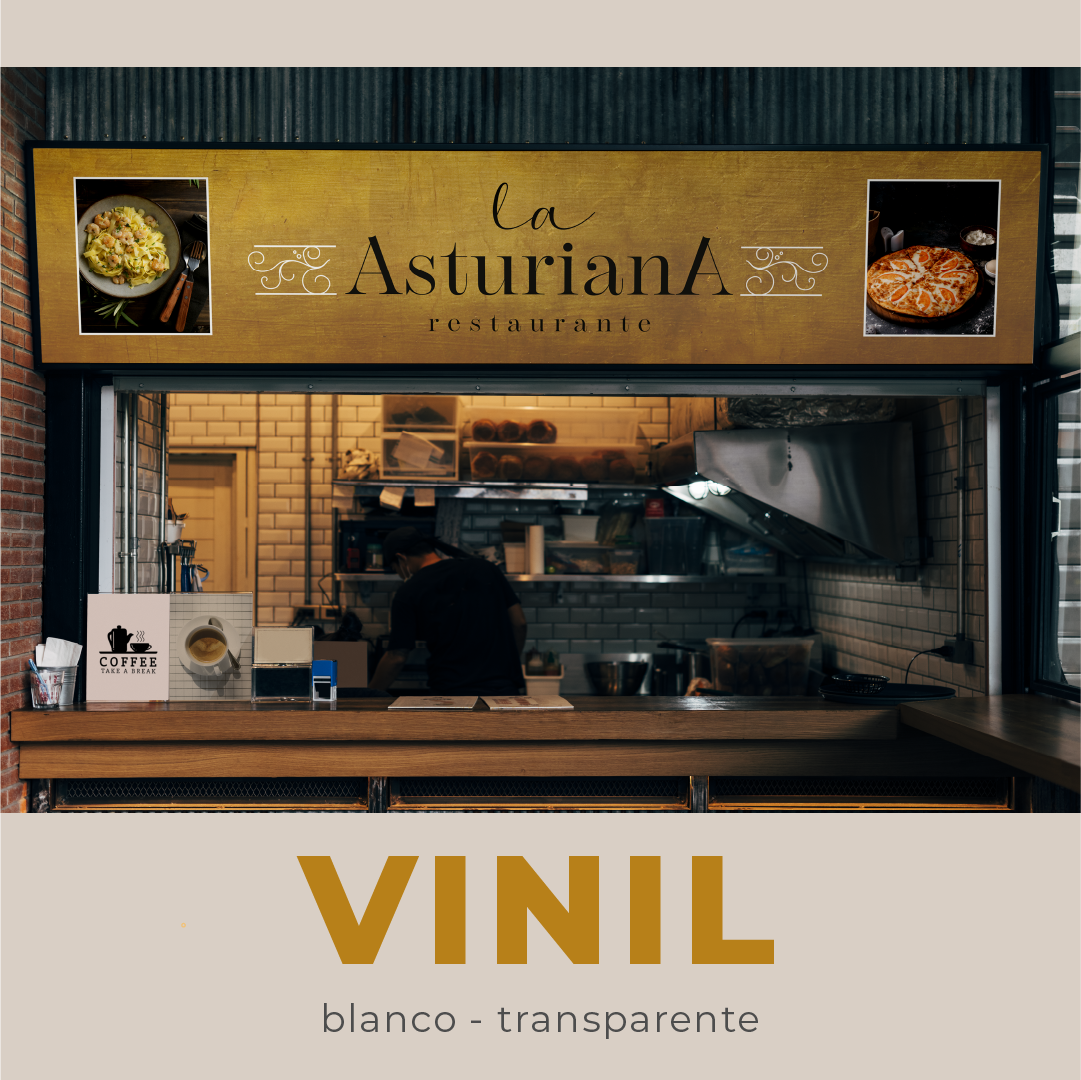 Vinil blanco