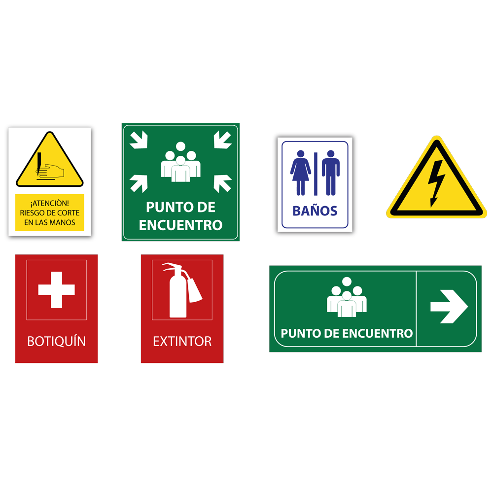 Señalética En Estireno Cal. 15