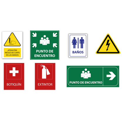 Señalética En Estireno Cal. 15